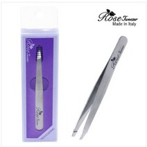 로즈 트위저 이태리 명품 핀셋 제모핀셋 왁싱핀셋, 1개