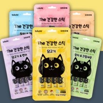 윌로펫 더 건강한 스틱 고양이 유산균 츄르 4p x 6개, 참치연어 (4p x 6개), 14g