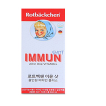 식약처 인정 인증 멀티 기능성 액상비타민 독일 로트벡쉔이뮨샷 로트벡쉔 로트백쉰 이문샷 피로 회복 고함량 액상 40대 50대 60대 종합비타민 건강 기능 식품, 10병(1박스)X2개
