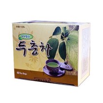 국내산 두충차 티백 60개입 전통 건강차 사무실 탕비 선물 두충엽 한방차 마시는차종류 티세트 홈카페 몸을따뜻