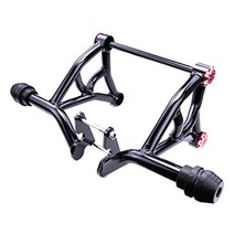 바이크 오토바이서스펜션 혼다 CB190R CB190X CBF190R 오토바이 범퍼 경쟁 바 엔진 안티 가을 크래시 가드 보호, [02] black