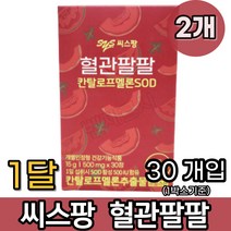 씨스팡 혈관팔팔 프랑스산 칸탈로프멜론 추출물 밀단백 코팅, 2개
