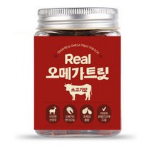 오담 리얼 오메가트릿 소고기 180g 고양이 강아지 공용