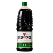 몽고진간장 죽품 진간장, 1.8L, 1개