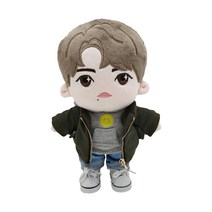 Aolaite 이민호 면 인형 교체 옷 봉제 장난감 인형 스타 인형 20cm 인형 옷, 어린 소년, 22cm