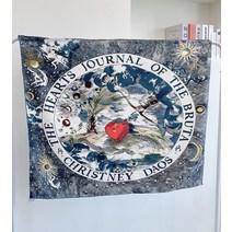 하트 까레 90 실크 스카프