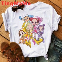 꼬마마법사레미 굿즈 클래식 T 셔츠 세노 애니메이션 그래픽 티즈 o 넥 Tshirt