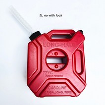 3l5l 휴대용 제리 캔 가스 연료 탱크 플라스틱 가솔린 자동차 gokart 예비 컨테이너 가솔린 가솔린 탱크 용기 atv 오토바이, 잠금 장치가 있는 5l 없음