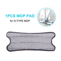 주방 목재 세라믹 가정용 청소 도구에 대한 1 패드 바닥 플랫 X-타입 마이크로 화이버, 02 1pcs Mop 1pcs Pad