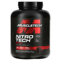 머슬테크 니트로테크 립드 단백질 체중감량 프로틴 파우더, 프렌치바닐라빈, 1.81kg