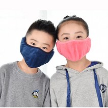 멀티포 유아동 극세사 귀마개 마스크 어린이 방한 유아 따뜻한 귀마개 마스크 겨울 마스크 방한용품