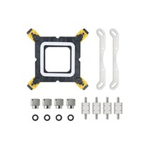 darkflash 12세대 lga 1700 cpu 브래킷 인텔 cpu용 tr.dx.ac 시리즈 수냉식 라디에이터 지원, lga 1700 cpu 브라켓, 01 LGA 1700 CPU bracket, 01 LGA 1700 CPU bracket