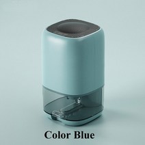 가정용 공기 제습기 DH-CS01 미니 공기 습기 흡수기 100V-240V 구두 옷장 건조기 300ML/DAY 공기 건조기, 파란
