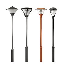 가로등폴대 3m LED 가로수 지주 기둥 별장 펜션 주택, 램프 홀더 4