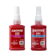 견고한 50ml 록타이트 241 스레딩 락킹 에이전트 파란색 중간 강도 나사 접착제 제거 가능 272 271 277 290, 08 241 and 222