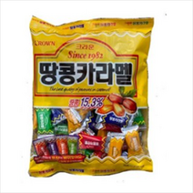 크라운 땅콩카라멜 324gx3봉, 324g, 3개