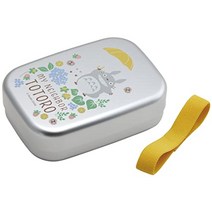 스케이터 어린이용 알루미늄제 도시락 370ml 토토로 산포미치 일본제 ALB5NV-A