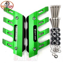 후면 리어 오토바이 앞 브레이크 캘리퍼스 프로텍터 장식 커버 가드 야마하 03 25 올해 03 25 03, 06 green 03