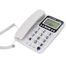 [태경전자] 발신자표시전화기 빅버튼 TK-650 화이트