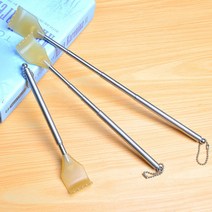 효자손 등긁개 휴대용 텔레스코픽 확장 다시 Scratcher 핸디 포켓 금속 펜 마사지 도구 Health99, 01 as picture