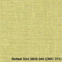 쯔바이32ct)Belfast벨페스트(하덴거/드론워크/십자수)3609-346