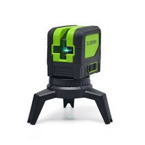 레이저 레벨기 수평기 수직기 측량기 사선 Clubiona 2 라인 도트 CE 및 상업용C 인증 셀프 레벨링 밝은 녹, 01 MN02G