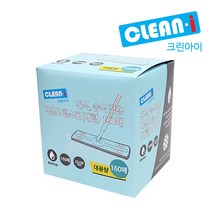 크린아이 습식 건식 청소포 대형 160매 대용량 리필 부직포, 1개