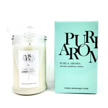 에인디 핸드메이드 천연 소이 캔들 750g (대용량 빅사이즈 캔들), 라벤더바닐라