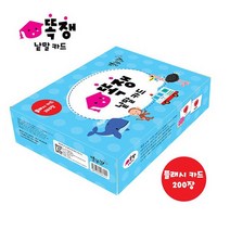 [전집] 똑쟁 낱말카드 (플래시카드200장) : 한글과 영어로 만나는 똑쟁 낱말카드, 별똥별(전집)
