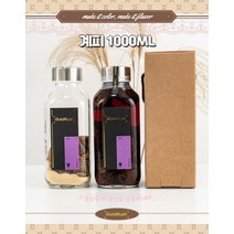 [골드러시]1000ml 담금주키트 계피담금주 담금주선물 담금주선물세트 담금주만들기 계피담금주, 반완성형, 상황버섯