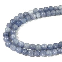 (주)아트인 라운드 원석비즈(블루그레이-6mm)