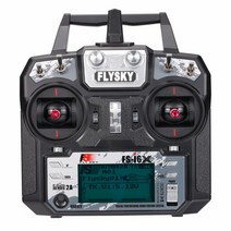 FLYSKY FS-i6X 조종기 + FS-iA6B 수신기 2.4GHz 10 채널, FS-i6X+FS-iA6B