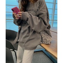 송혜교 에코백 한국 표범 인쇄 캔버스 가방