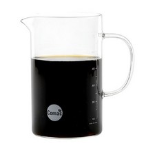 코맥 계량 유리 커피 서버 600ml G9, 2개