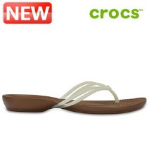 크록스 슬리퍼 39- 204004-1AO Womens Crocs Isabella Flip 여성