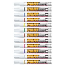 문교 페인트마카 12자루 유성 마카 유성펜, 문교페인트마카(노랑/12자루)