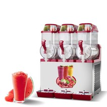 상업용 12L 트리플 슬러시 기계 1 2 3 탱크 냉동 음료 슬러스 여름 레스토랑, 세 항아리, Thailand DDP price