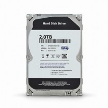 세바프 SEBAP 2TB HDD 3.5형 하드디스크 SM1200RS 국산AS 2년 보증, [W821E1E], 단일상품(무옵션)　　[#722]▷