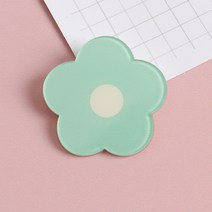 가방 의류 포인트 악세서리 패션핀브로치 키치 플라워 뱃지 민트