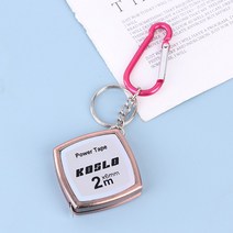 측정기 2M 측정 테이프 키 체인 룰렛 RetractableRuler 도구 건설 포켓 센티미터 목공 눈금자, 에서