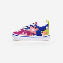 [국내정식매장] 반스 키즈 운동화 컴피쿠시 에라 엘라스틱 레이스 - MULTICOLOR FLORAL MULTI VN0005WK448