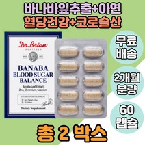 바나바잎영양제 글루콘산아연 혈당건강 노팔추출물 여주열매추출물 바나바영양제 2박스분