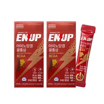 엔업 아미노양갱 꿀홍삼, 40g, 10box
