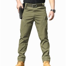 XP7 미해병대 스판 전술복 남성 캠핑룩 카고바지 작업복 낚시바지 오토바이 바지, L, IX7브라운
