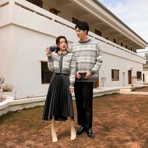 커플 시밀러룩 제주도 신혼 여행 여름 커플룩 패밀리 가족티 착용 겨울 모델 데이 15