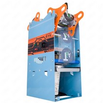 버블티 씰링 기계 포장기 업소용 컵 씰링 기계 수동 컵 실러 9.5cm 거품 차 기계 커피주스밀크 차 씰 기계 보바 차 기계, 푸른, 에게_220V