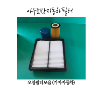 더뉴카니발2.2디젤 오일교환패키지 4종셋트 더뉴카니발 오일교환상품(28113-A9200/26320-2F100/97133-3SAA0/세븐골드합성유 8리터, 1개, 에어필터1개