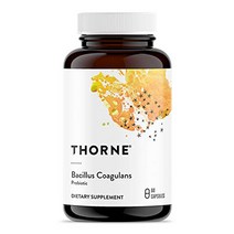 Thorne Research Bacillus Coagulans 바실러스 코아귤런스 60캡슐 프로바이오틱 유산균 Probiotic Shelf Stable (미국배송)
