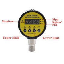 HC-Y810 220 AC 1MPA 유압 공기 압축기 디지털 스위치 x 1.5 G1/2 맞춤형, 03 thread G1-4, 05 0-0.6Mpa