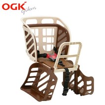 자전거 유아 안장 앞 아기안장 보조의자 유아시트 ogk Japan original 어린이 안전 좌석 전기 자동차 배터리 자동차 스쿠터 자전거 좌석 산악 자전거 아기 후방 안전, 노란색, 01 White